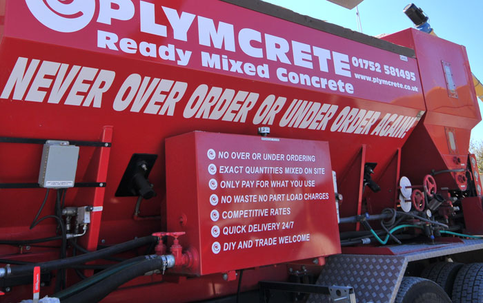 Plymcrete Plymouth Devon and Cornwall the leading Ready Mix concrete Supplier South of Somerset Ready Mix Concrete, Cheap Concrete Plymouth, Drum Mix Concrete, Volumetric concrete Plymouth from the leading Concrete Supplier in Plymouth Devon and Cornwall, Drum Mix on site Concrete