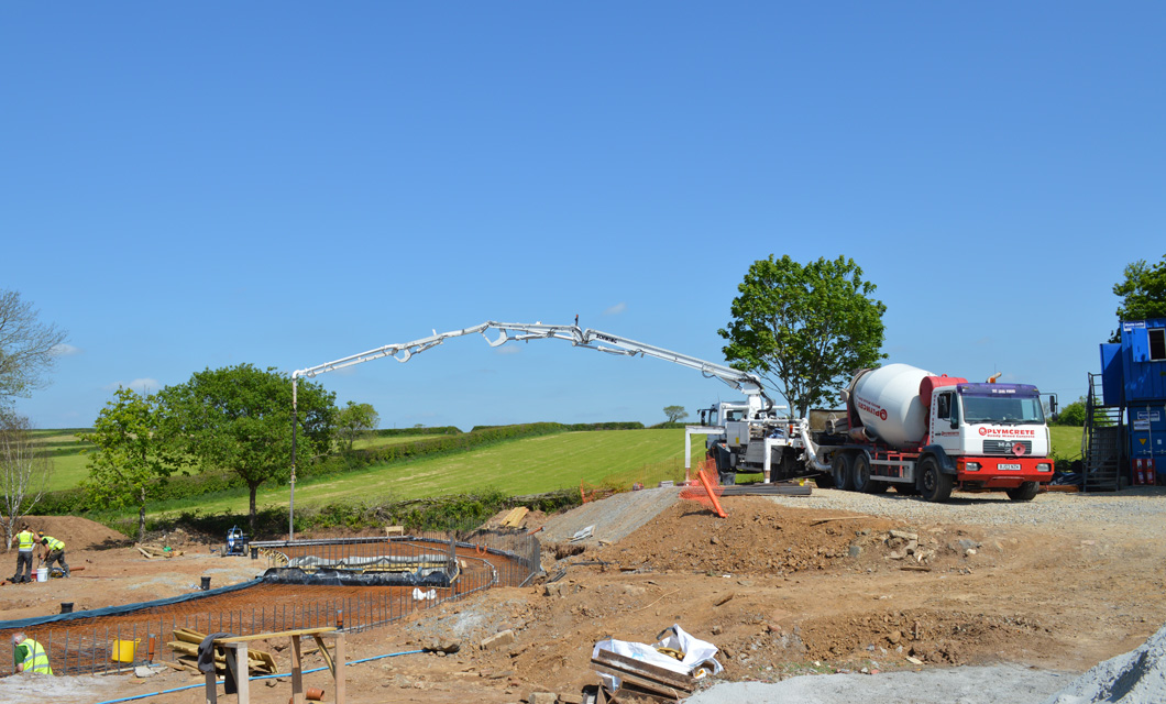 Ready Mix Concrete te for Agricultural Use from the leading Concrete Supplier in Plymouth Devon and Cornwall