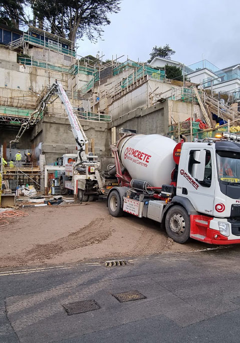 Concrete Interlocking concrete Blocks and Concrete Building Blocks Delivered in Plymouth Devon or Cornwall