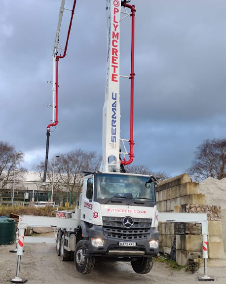 Ready Mix Concrete, Short Notice Concrete Plymouth,  Drum Mix Concrete, from the leading Concrete Supplier in Plymouth Devon and Cornwall, Drum Mix on site Concrete 